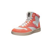 Sneaker ETHLETIC "Carl", Gr. 42, orange (bleached orange, just weiß), Obermaterial: 100% Polyurethan; Futter: 100% Baumwolle; Decksohle: 100% Baumwolle; Sohle: 100% Naturkautschuk, Schuhe, recycled Pr