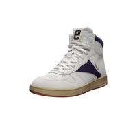 Sneaker ETHLETIC "Carl", Damen, Gr. 43, weiß (chalk weiß, ocean blau), Obermaterial: 100% Polyurethan. Futter: 100% Baumwolle. Decksohle: 100% Baumwolle. Sohle: 100% Naturkautschuk, Schuhe Sneaker, re