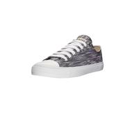 Sneaker ETHLETIC "Trainer White Cap Lo Cut", Damen, Gr. 38, blau (indigo melange, just weiß), Obermaterial: 100% Baumwolle; Sohle: 100% Naturkautschuk, Schuhe Sneaker, Keine Angabe (11816719-38) indig