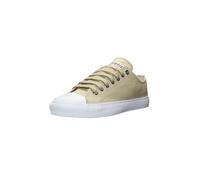 Sneaker ETHLETIC "Trainer White Cap Lo Cut", Damen, Gr. 38, gelb (sage velvet, just weiß), Obermaterial: 100% Baumwolle. Sohle: 100% Naturkautschuk, Schuhe Sneaker, Keine Angabe (48113556-38) sage vel