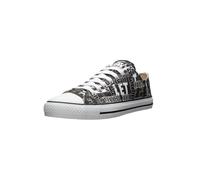 Sneaker ETHLETIC "Trainer White Cap Lo Cut", Damen, Gr. 39, schwarz-weiß (letters schwarz, just weiß), Obermaterial: 100% Baumwolle. Sohle: 100% Naturkautschuk, Schuhe Sneaker, Keine Angabe (90441730-