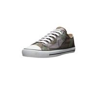 Sneaker ETHLETIC "Trainer White Cap Lo Cut", Damen, Gr. 42, grün (camou grün, just weiß), Obermaterial: 100% Baumwolle. Sohle: 100% Naturkautschuk, Schuhe Sneaker, Keine Angabe (45883444-42) camou grü