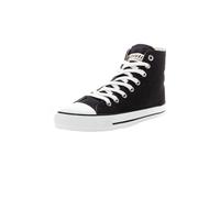 Sneaker ETHLETIC "White Cap Hi Cut", Damen, Gr. 38, schwarz-weiß (jet schwarz, just weiß), Obermaterial: 100% Baumwolle. Futter: 100% Baumwolle. Decksohle: 100% Baumwolle. Sohle: 100% Naturkautschuk, 