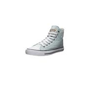 Sneaker ETHLETIC "White Cap Hi Cut", Gr. 41, blau (light aqua grün p, just weiß), Obermaterial: 100% Baumwolle; Futter: 100% Baumwolle; Decksohle: 100% Baumwolle; Sohle: 100% Naturkautschuk, Schuhe Ca