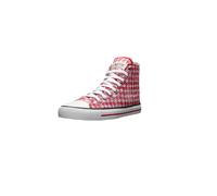Sneaker ETHLETIC "White Cap Hi Cut", Damen, Gr. 41, rosa (tweed pink, just weiß), Obermaterial: 100% Baumwolle. Futter: 100% Baumwolle. Decksohle: 100% Baumwolle. Sohle: 100% Naturkautschuk, Schuhe Sn