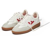 Sneaker FLAMINGOS LIFE "BURELA SLIM", Damen, Gr. 37, rot (panna rot), Synthetik, Textil, Schuhe Sneaker, veganer Sneaker, Obermaterial aus 70% Maisresten (11516239-37) panna rot