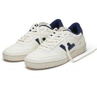 Sneaker FLAMINGOS LIFE "STADION", Damen, Gr. 41, weiß (navy cream), Synthetik, Textil, Schuhe Sneaker, vegane Sneaker, Obermaterial aus 68% Maisresten (93053464-41) navy cream
