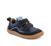 Sneaker FRODDO "Barefoot Base", Damen, Gr. 35, dunkelblau, Leder, Schuhe Sneaker, Klettschuh, Freizeitschuh, Barfußschuh mit Klettverschluss (83154629-35) dunkelblau