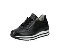 Gabor Damen Low-Top Sneaker, Frauen Sneaker,Komfortable Mehrweite (H),schwarz (27),38 EU / 5 UK
