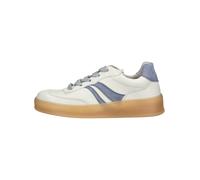 Sneaker GABOR COMFORT "Gabor Comfort Sneaker Glattleder", Herren, Gr. 42, weiß, blau, Glattleder, Schuhe Sneaker (59180569-42) weiß, blau