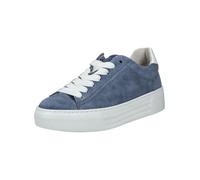 Sneaker GABOR COMFORT "Gabor Comfort Sneaker Leder", Damen, Gr. 38, blau (heaven), Leder, Schuhe Sneaker (19158456-38) heaven