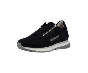 Sneaker GABOR COMFORT "Gabor Comfort Sneaker Leder", Damen, Gr. 39, dunkelblau, Leder, Schuhe Sneaker (20822051-39) dunkelblau