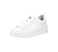Gabor Damen Low-Top Sneaker, Frauen Sneaker,Moderate Mehrweite (G),Weiss (50),38 EU / 5 UK