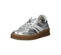 Sneaker GABOR COMFORT "Gabor Comfort Sneaker Nappaleder", Damen, Gr. 38, silber, Nappaleder, Schuhe Sneaker (45643549-38) silber