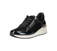 Sneaker GABOR COMFORT "Gabor Comfort Sneaker Veloursleder/Textil", Damen, Gr. 37, schwarz, Textil, Veloursleder, Schuhe Sneaker (23183413-37)