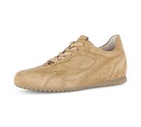 Gabor Damen Low-Top Sneaker, Frauen Sneaker,Komfortable Mehrweite (H),Sattel (35),36 EU / 3.5 UK
