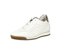 Sneaker GABOR "Gabor Sneaker Glattleder", Damen, Gr. 43, weiß, Glattleder, Schuhe Sneaker (21833163-43) weiß
