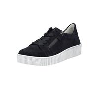 Sneaker GABOR "Gabor Sneaker Leder", Damen, Gr. 40, dunkelblau, Leder, Schuhe Sneaker (39219802-40) dunkelblau