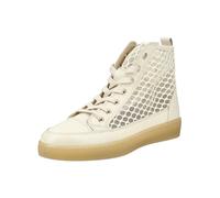 Sneaker GABOR "Gabor Sneaker Leder/Textil", Damen, Gr. 37,5, beige (hellbeige), Leder, Textil, Schuhe Sneaker (24649306-37,5) hellbeige