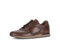 Sneaker GABOR "Gabor Sneaker low Glattleder", Herren, Gr. 45, braun, Schuhe Sneaker (39772662-45) braun