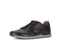 Sneaker GABOR "Gabor Sneaker low Glattleder", Herren, Gr. 45, schwarz, Schuhe Sneaker (81706535-45) schwarz