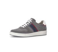 Sneaker GABOR "Gabor Sneaker low Rauleder", Herren, Gr. 42,5, grau, Schuhe Sneaker (24781425-42,5)