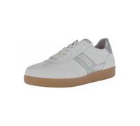 Gabor Damen Low-Top Sneaker Best Fitting, Weiß/Silber (Natur), Größe 38 EU / 5 UK