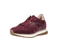 Sneaker GABOR "Gabor Sneaker Veloursleder", Damen, Gr. 39, rot, Schuhe Sneaker (96709912-39) rot