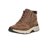 Sneaker GABOR "Gabor Sneaker Veloursleder", Damen, Gr. 40, braun (whisky), Veloursleder, Schuhe Sneaker (72960064-40) whisky
