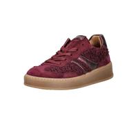 Sneaker GABOR "Gabor Sneaker Veloursleder", Damen, Gr. 41, rot, Veloursleder, Schuhe Sneaker (24729233-41) rot