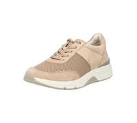 Gabor Sneaker Rollingsoft Veloursleder/Mesh Sand Damen Größe 38