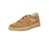Sneaker GABOR "Gabor Sneaker Veloursleder/Textil", Damen, Gr. 38,5, braun, Textil, Veloursleder, Schuhe Sneaker (49057328-38,5) braun