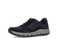 rollingsoft Halbschuh Schnürer für Herren 77157008-10 mit Kontrastbesatz Weite G Blau