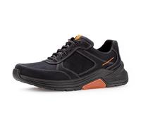 Pius Gabor Herren Sneaker Low, Männer Halbschuhe,Wechselfußbett,schnürschuhe,schnürer,straßenschuhe,Strassenschuhe,Midnight,42.5 EU / 8.5 UK