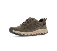 Sneaker GABOR "rollingsoft Sneaker low Materialmix Leder/Textil", Damen, Gr. 42,5, grün, Schuhe Sneaker (72449236-42,5) grün
