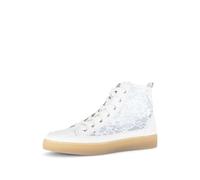 Sneaker GABOR "Sneaker high", Damen, Gr. 38, weiß (creme), Schuhe Sneaker (18471247-38) creme