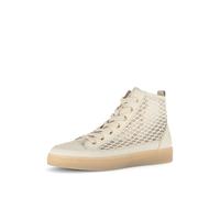 Sneaker GABOR "Gabor Sneaker Leder/Textil", Damen, Gr. 39, hellbeige, Leder, Textil, Schuhe Sneaker (24649306-39) hellbeige