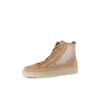 Gabor Schuhe Mid Sneakers braun sattel Netz 83.141.48 - Größe 38