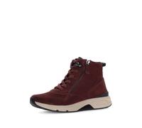 Sneaker GABOR "Sneaker high Rauleder", Damen, Gr. 38, rot, Schuhe Sneaker (84720043-38) rot
