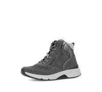 Sneaker GABOR "Sneaker high Rauleder", Damen, Gr. 40, grau, Schuhe Sneaker (35720741-40) grau