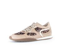 Sneaker GABOR "Sneaker low", Damen, Gr. 35,5, beige, Schuhe Sneaker (35932449-35,5) beige