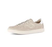 Sneaker GABOR "Sneaker low Rauleder", Damen, Gr. 36, beige, Schuhe Sneaker (16617537-36) beige