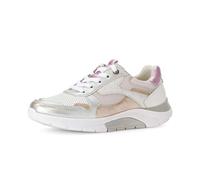 Sneaker GABOR "Sneaker low", Damen, Gr. 36, silber (multicolour), Schuhe Sneaker (82735351-36) multicolour