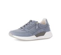 Sneaker GABOR "Sneaker low", Damen, Gr. 37,5, blau, Schuhe Sneaker (75642010-37,5) blau