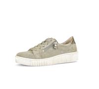 Sneaker GABOR "Sneaker low", Damen, Gr. 37,5, grün, Schuhe Sneaker (70209626-37,5) grün