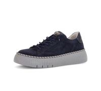 Sneaker GABOR "Sneaker low", Damen, Gr. 37, blau, Schuhe Sneaker (62853957-37) blau