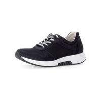 Gabor Sneaker Low Damen Mesh/Nubuk DriTan - Wechselfußbett, Strassenschuhe Nightblue 37 EU
