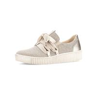 Sneaker GABOR "Sneaker low", Damen, Gr. 37, gold, Schuhe Sneaker (62691758-37) gold