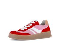 Gabor Damen Low-Top Sneaker, Frauen Sneaker,langlebig,Pass-Form,Pflege-leicht,Plateau,qualitaet,Respira,robust,softpink/fire/Pean,37 EU / 4 UK