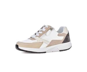 Sneaker GABOR "Sneaker low", Damen, Gr. 38,5, beige (multicolour), Schuhe Sneaker (33592013-38,5) multicolour